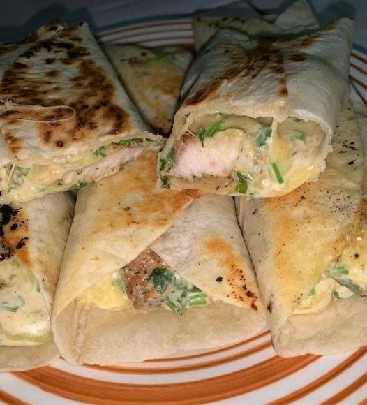 Chicken Ranch Wraps 1 Chicken Ranch Wraps