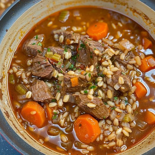 Beef & Barley Soup