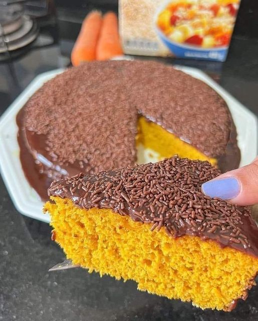 CARROT CAKE FIT 🥕🍫✅