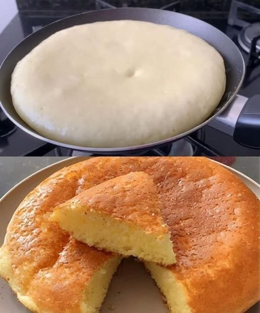 Fluffy Stovetop Cake Recipe