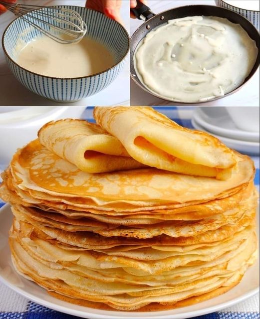 Classic Homemade Crepes