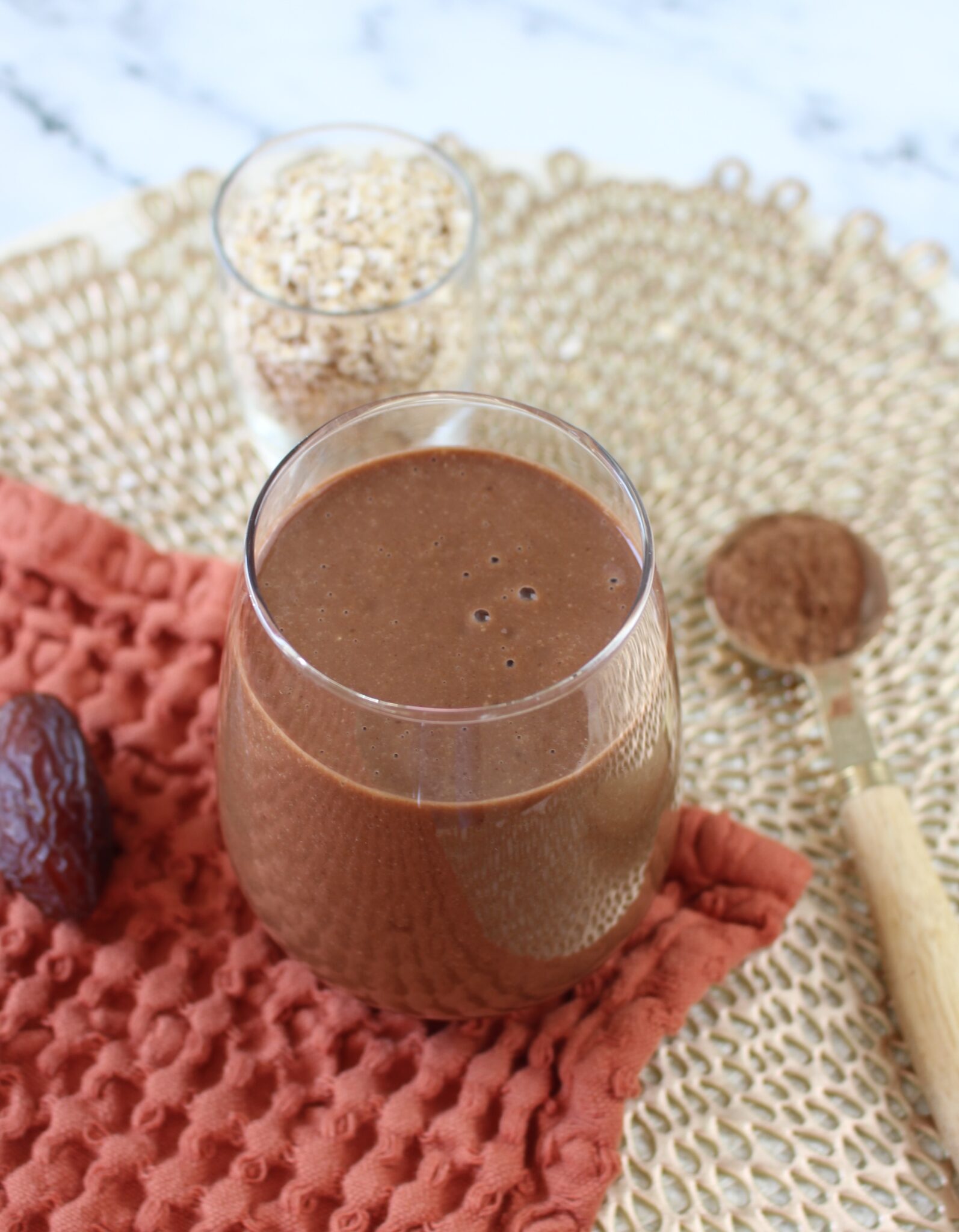 Chocolate Oats Smoothie 1