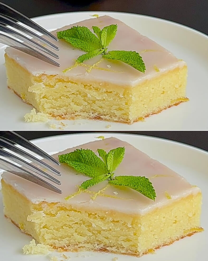 Lemon Fondant Brownies
