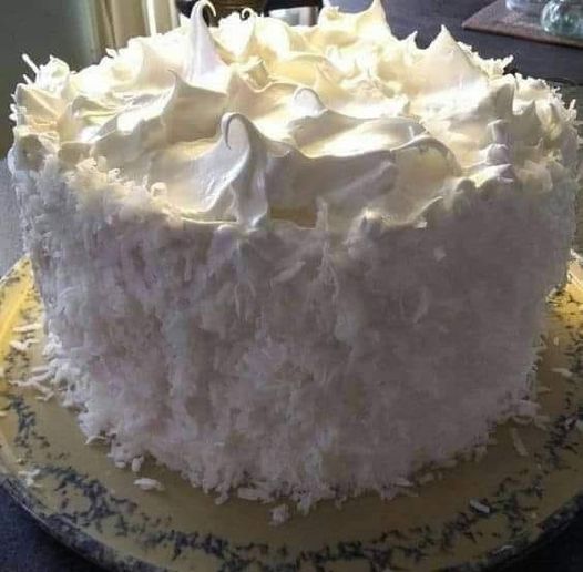 Coconut and pineapple cake