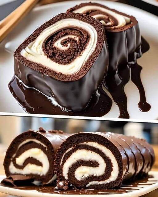 Chocolate Roll Cake