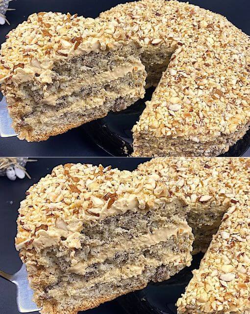 Homemade Pie with Walnuts: Very Tasty and Easy 1 Homemade Pie with Walnuts: Very Tasty and Easy