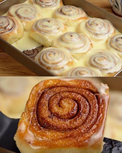 Delicious Cinnamon Rolls with Simple Ingredients