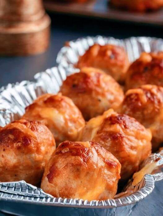 These balls are my husband’s ultimate weakness. He can finish the entire tray by himself 1