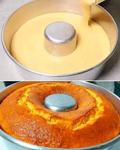 Fluffy Vanilla Bundt Cake