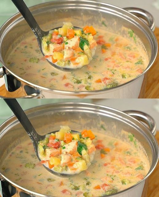 Satisfy Your Cravings with This Easy-to-Make Salmon and Vegetable Stew