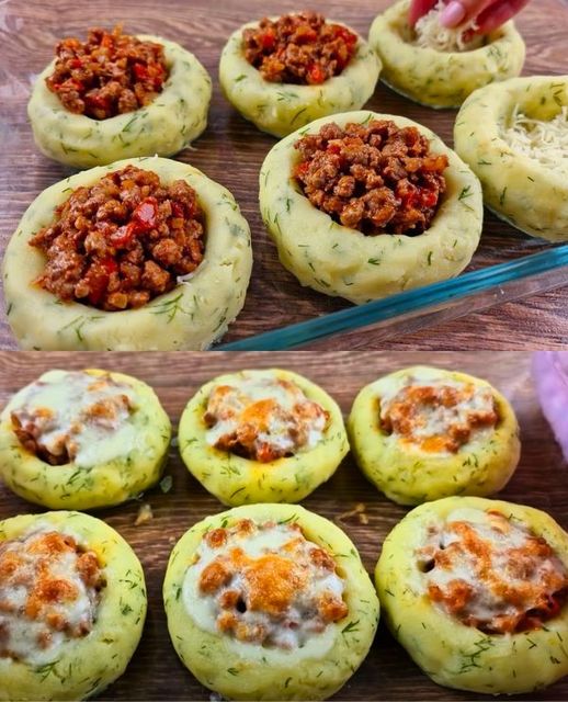 Cheesy Beef-Stuffed Potato Balls Recipe
