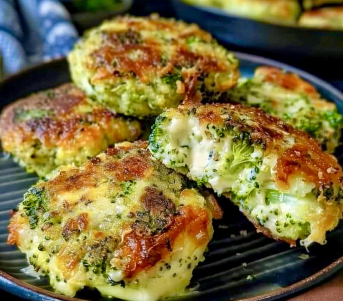 Broccoli Cheese Patties 7