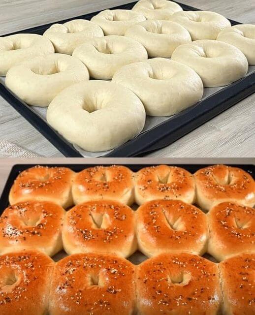 Homemade Bread Rolls Recipe,With just flour and 2 eggs, 