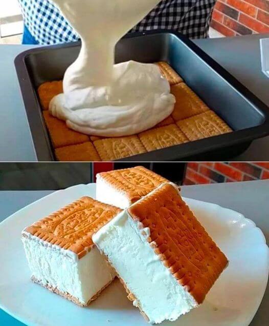 BISCUITS ICE CREAM 