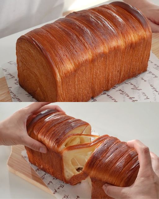 Best Ever Puff Pastry Butter Bread Loaf