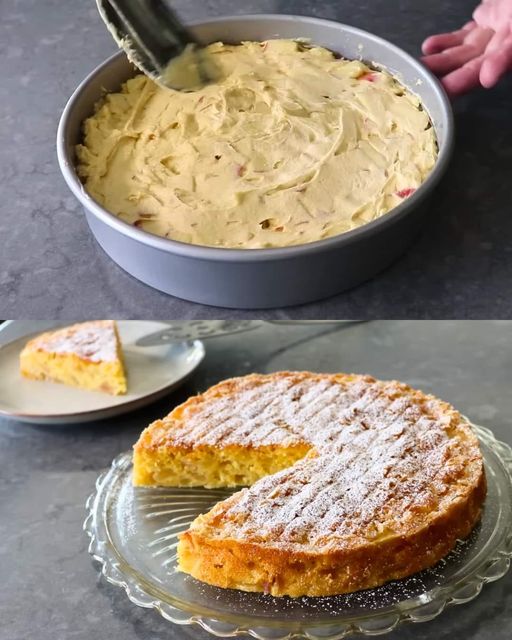 Apple Rum Cake Recipe