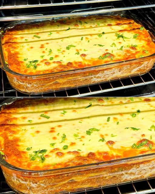 Savory Beef Lasagna Casserole