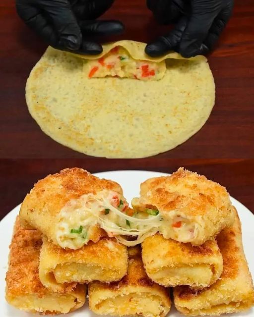 Crispy Potato Rolls Recipe 1 Crispy Potato Rolls Recipe