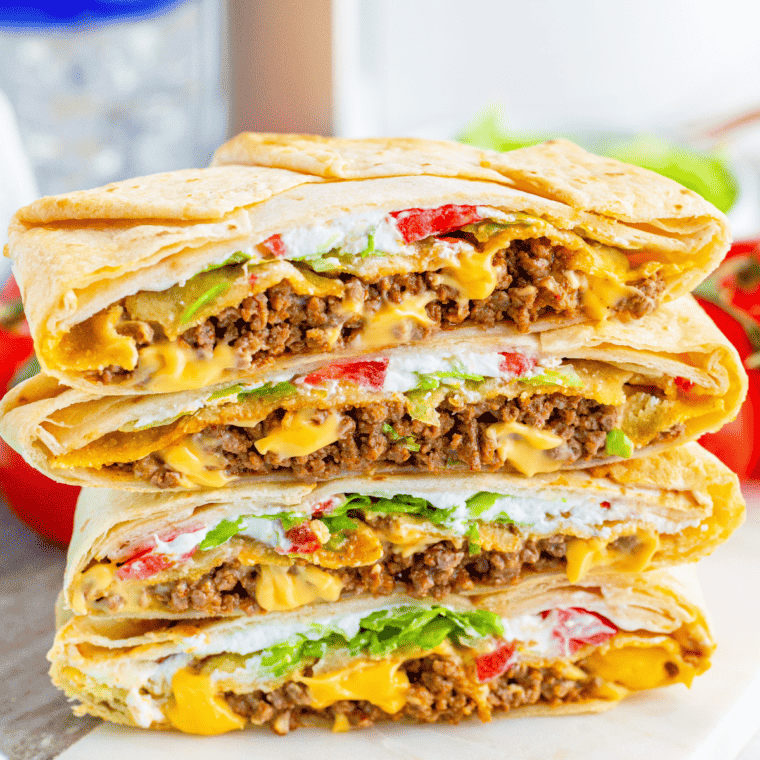 Air Fryer Copycat Crunchwrap Supreme Recipe 1