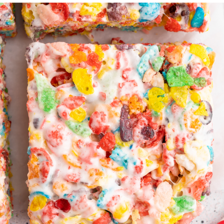 Air Fryer Fruity Pebbles Treats 2