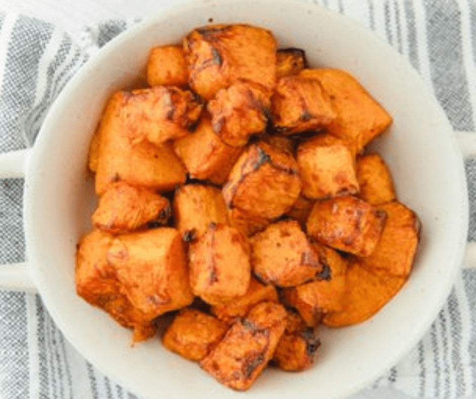 Air Fryer Sweet Potato Home Fries 1