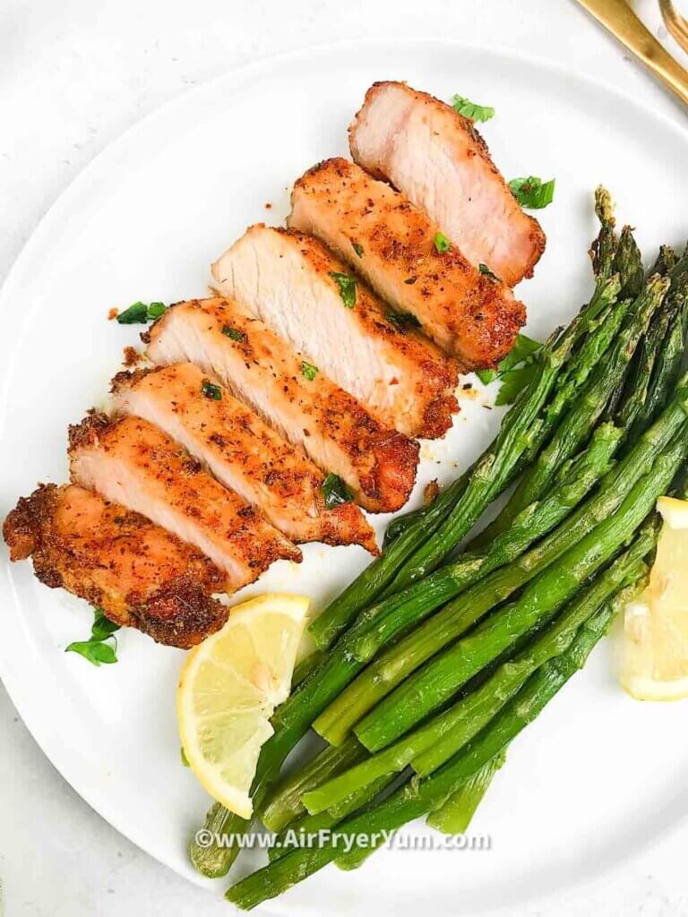 Air Fryer Pork Chops No Breading