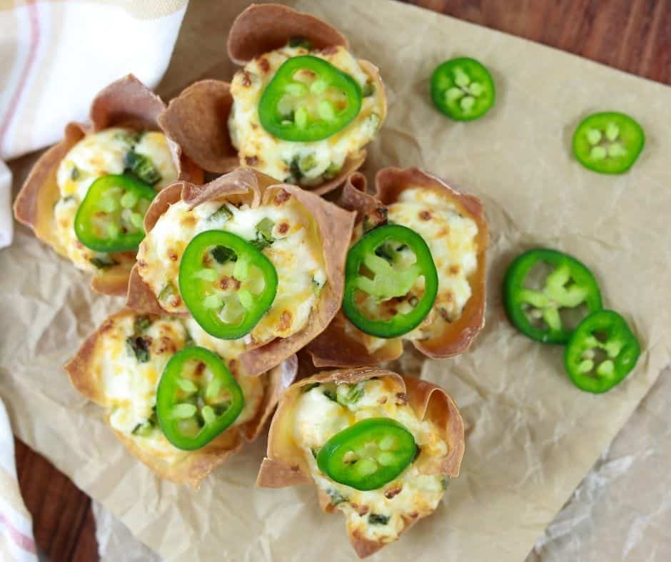 Air Fryer Wonton Jalapeno Poppers 1
