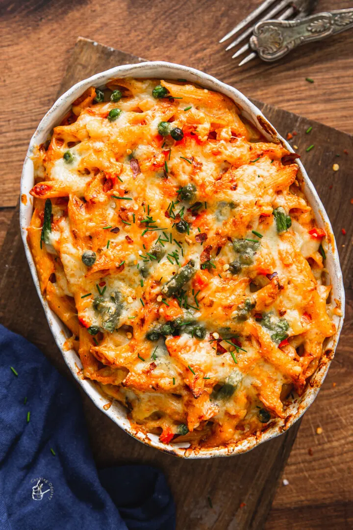 Air Fryer Pasta Bake 3