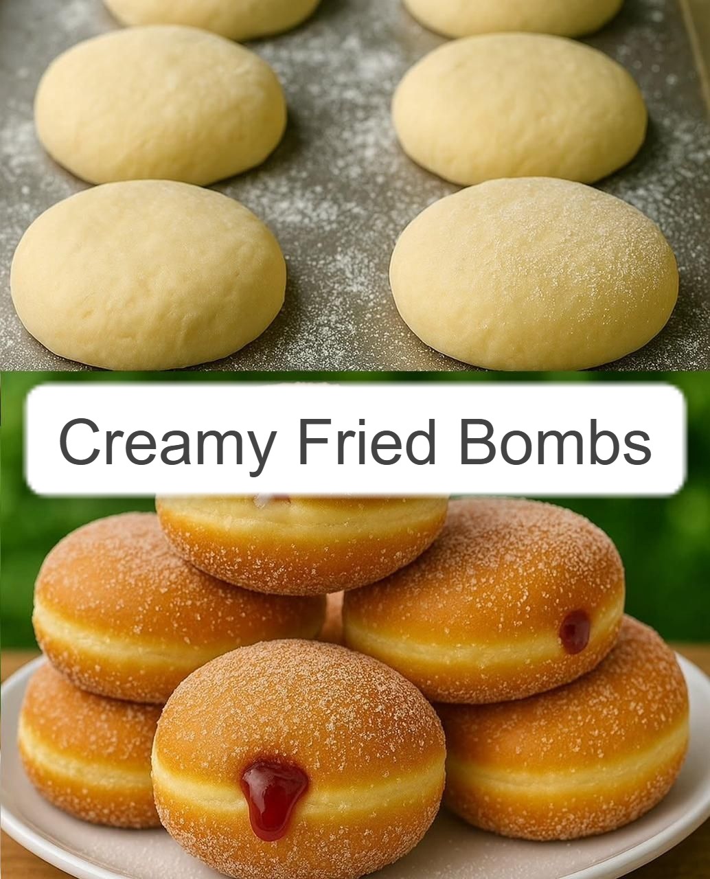 Creamy fried bombs 1