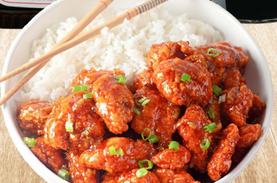 Easy Orange Chicken (4-ingredients) 1