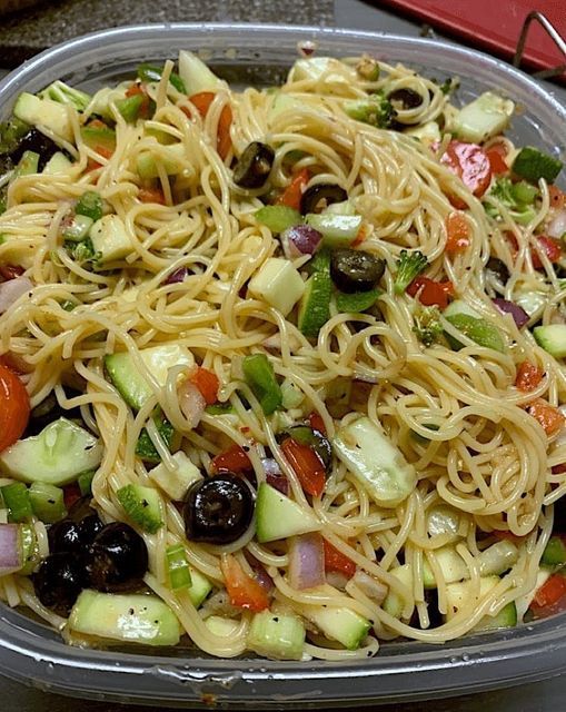 Classic California Spaghetti Salad Recipe 1