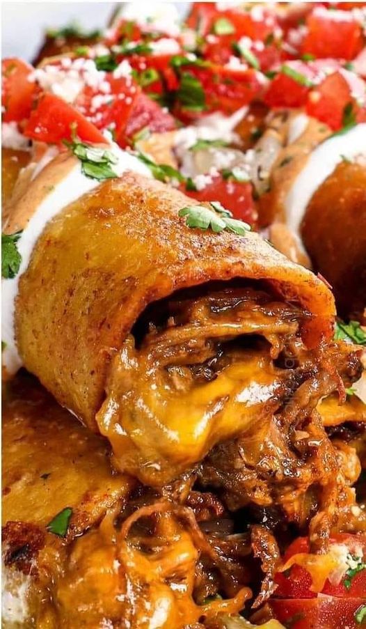 Taquitos that have been baked, air-fried, or pan-fried 1