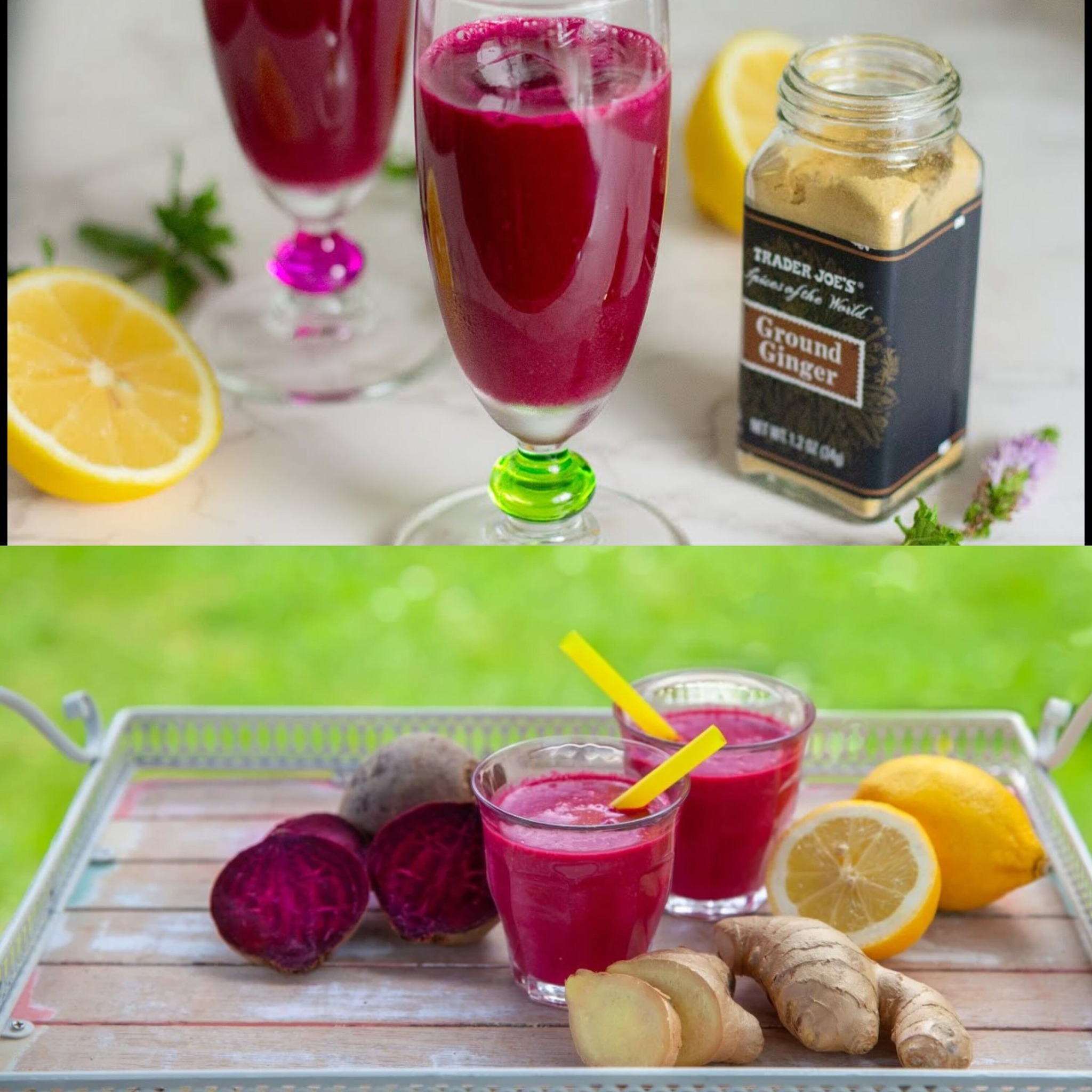 How to Make Beet Lemon Juice with Ginger 1