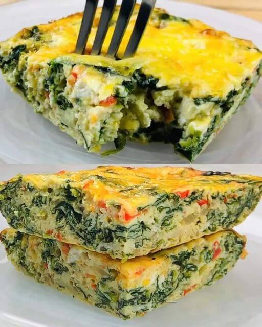 Spinach Egg Casserole 1 Spinach Egg Casserole