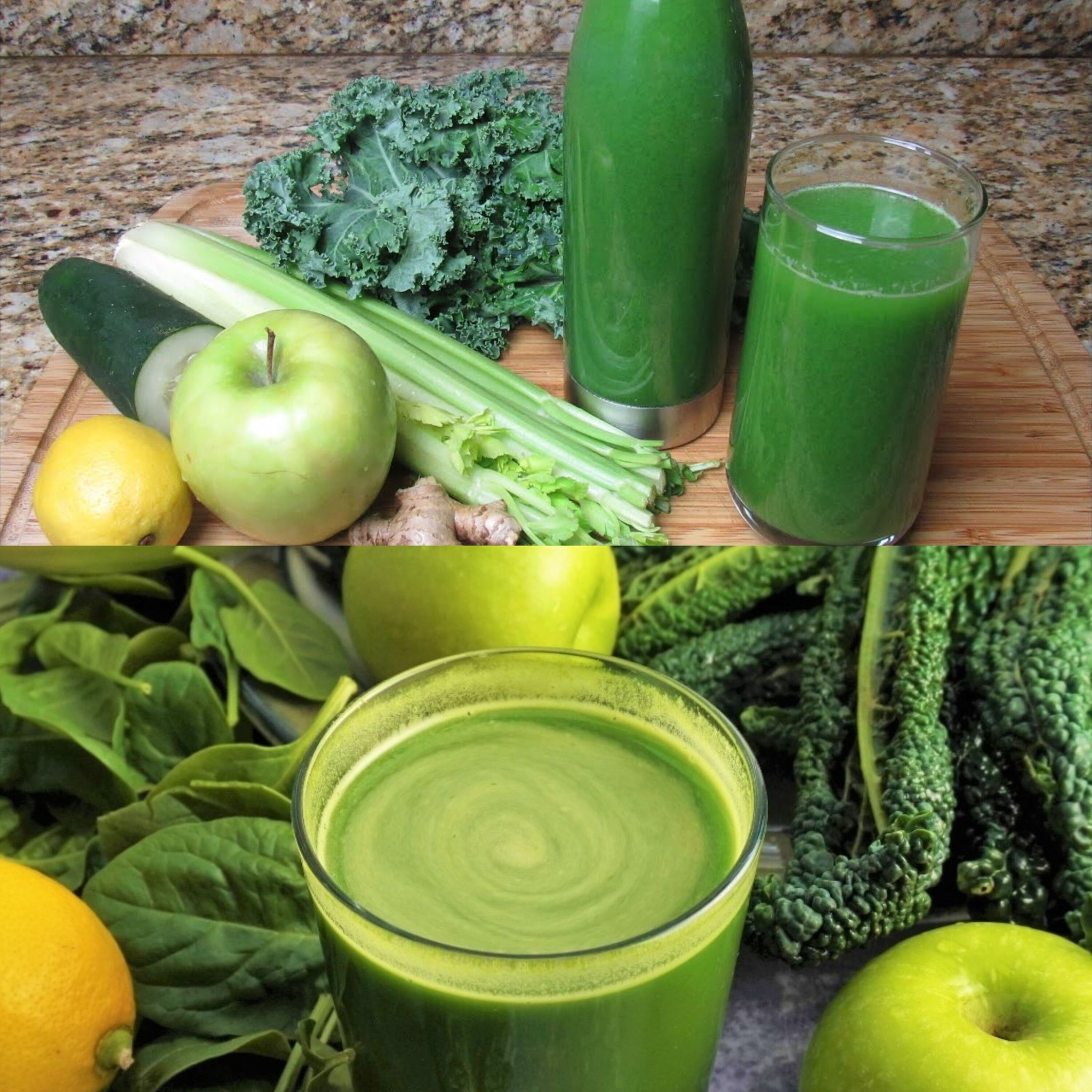 Lemon, Green Apple, and Kale to Detox and Rejuvenate Cells 1