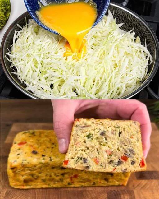 Cabbage and Vegetable Casserole with Yogurt Dill Sauce 1 Cabbage and Vegetable Casserole with Yogurt Dill Sauce