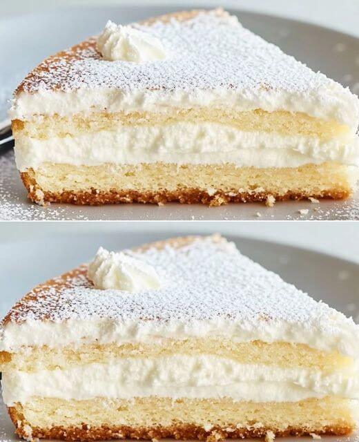 Low-Calorie Milk Girl Cake (Sugar-Free and Flourless)