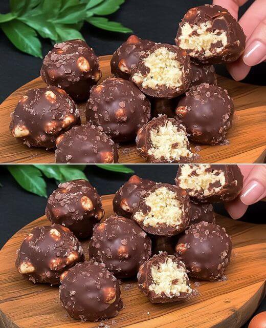 Chocolate-Coated Peanut and Cookie Balls: A Delightful No-Bake Treat 1 Chocolate-Coated Peanut and Cookie Balls: A Delightful No-Bake Treat