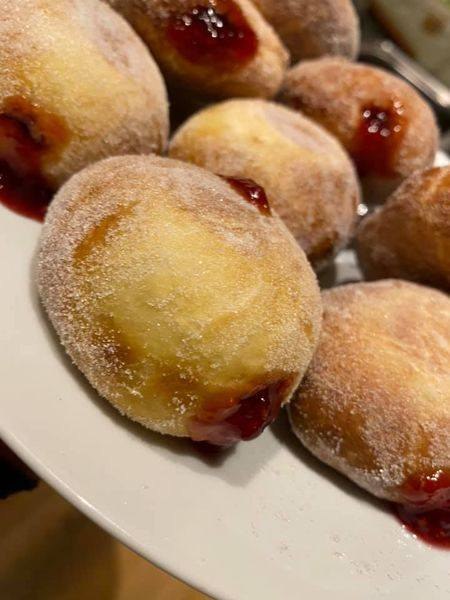 Raspberry Doughnuts 1