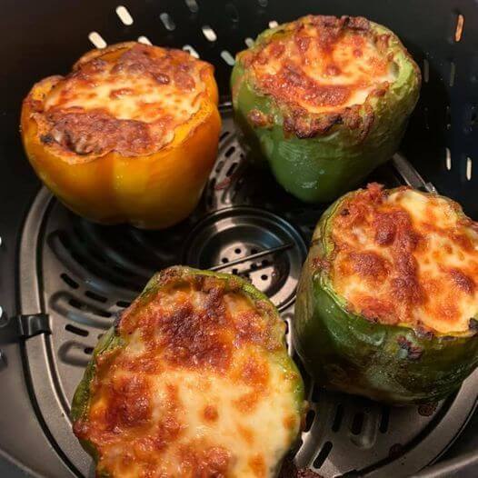 Peppers Stuffed in an Air Fryer 1