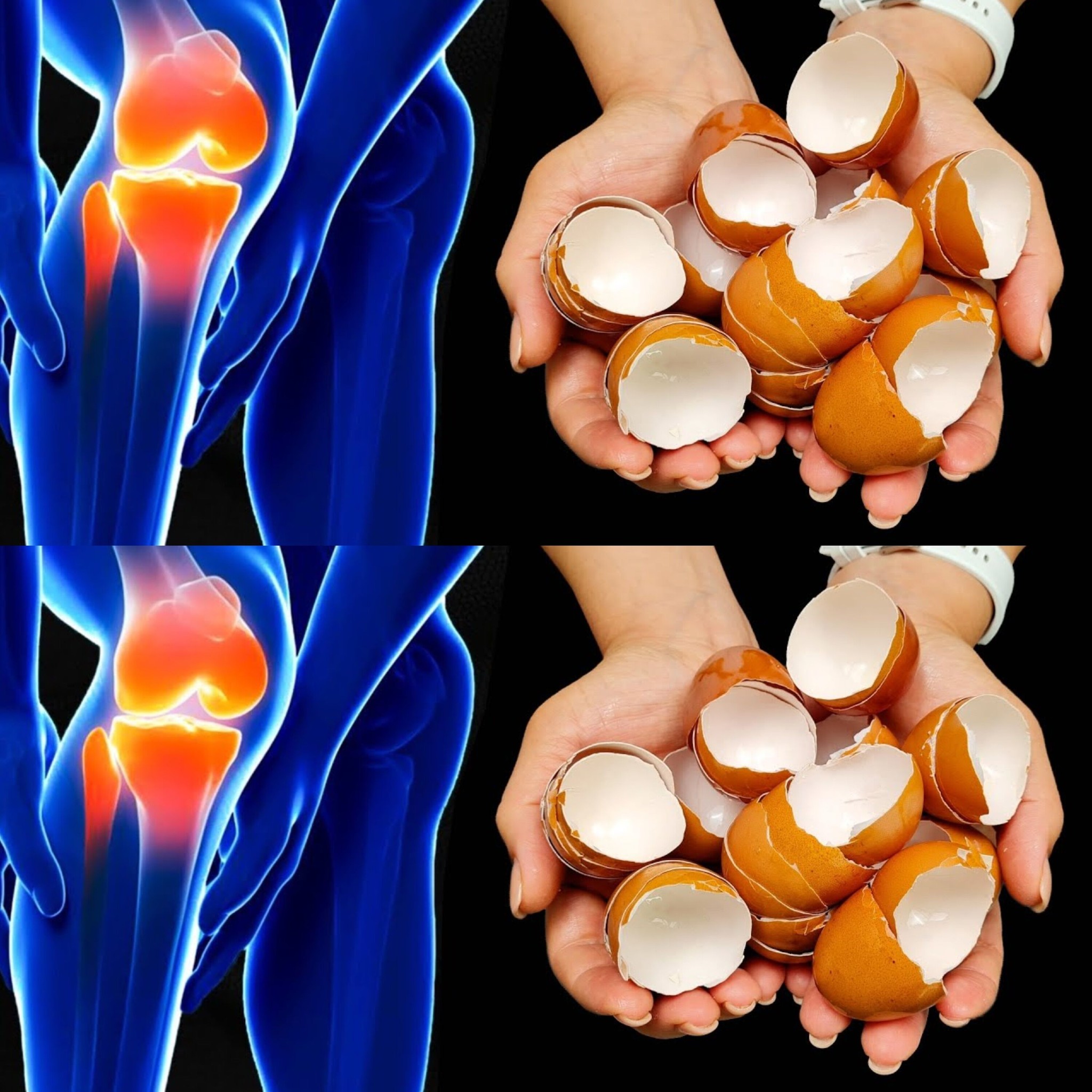 A Natural Way to Treat Knee and Bone Pain using Eggshells 1