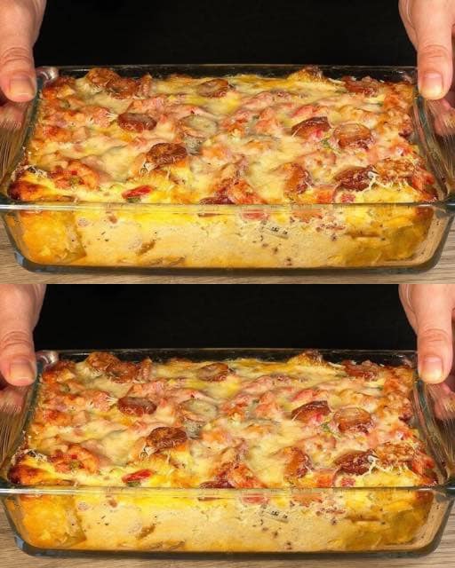 Cheese And Sausage Breakfast Casserole