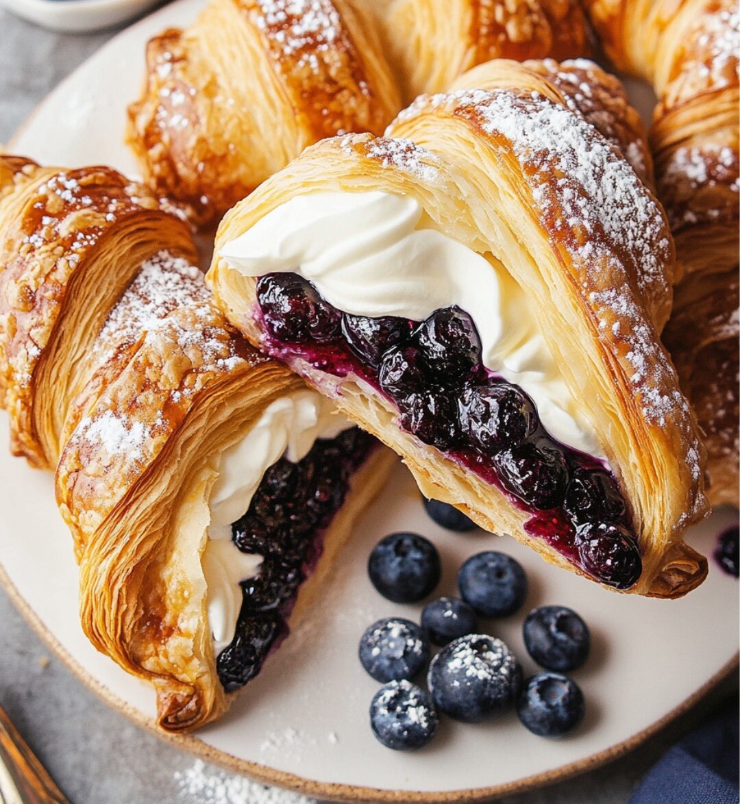 Irresistible Berries and Cream Croissants 1