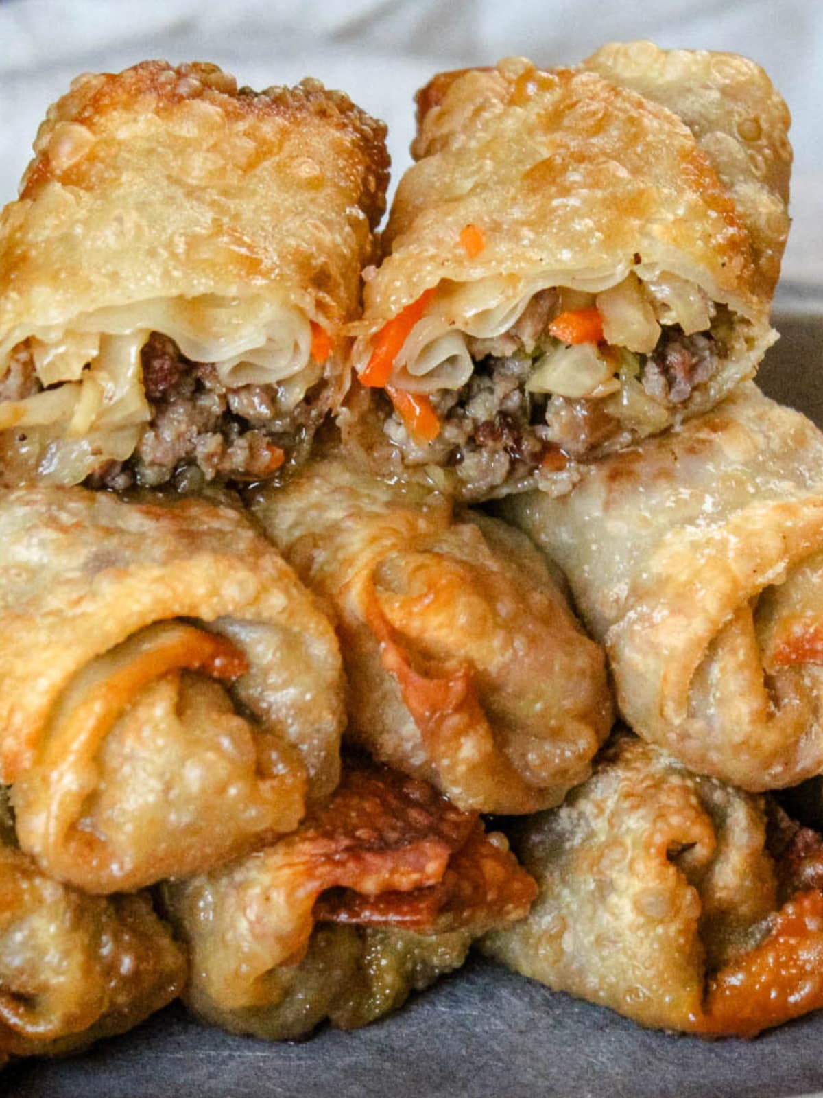 Philly Cheesesteak Egg Rolls with Cheese 1
