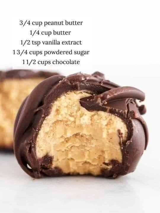 Creamy Peanut Butter Balls 1