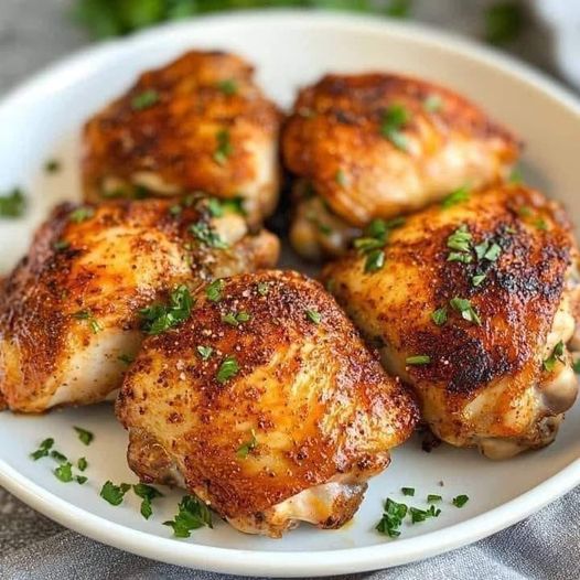 Air fryer chicken thighs๐๐ 1