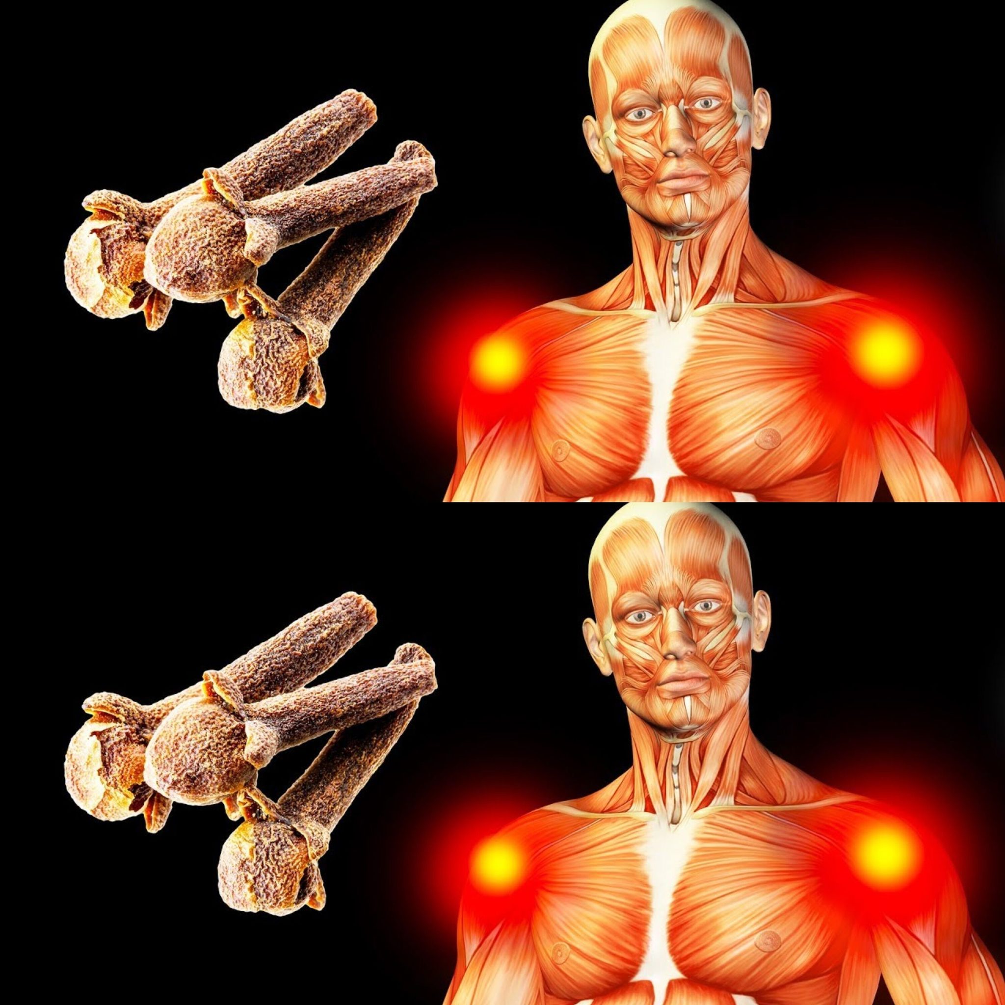 Eat two cloves every day to see what happens. 1