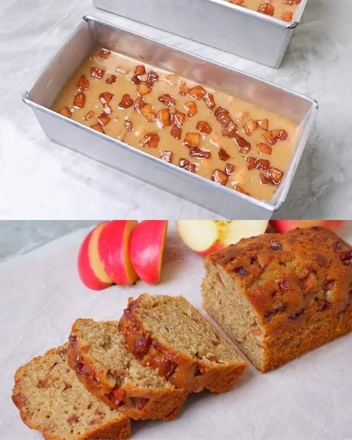 Caramelized Apple Cinnamon Cake 1 Caramelized Apple Cinnamon Cake