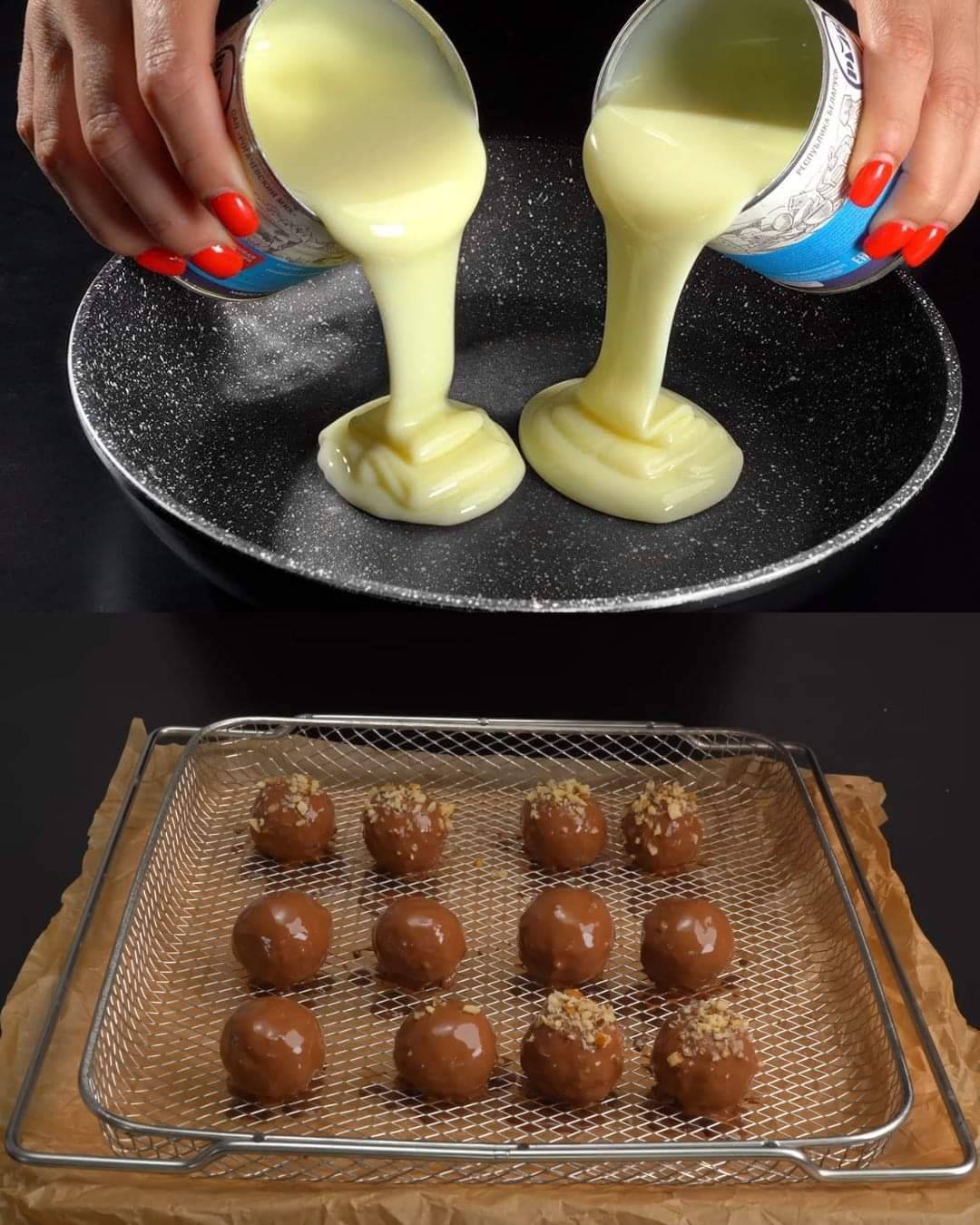 No-Bake Condensed Milk Chocolate Walnut Treats 1 No-Bake Condensed Milk Chocolate Walnut Treats