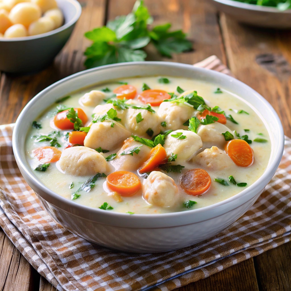 Gnocchi with Chicken Soup 1